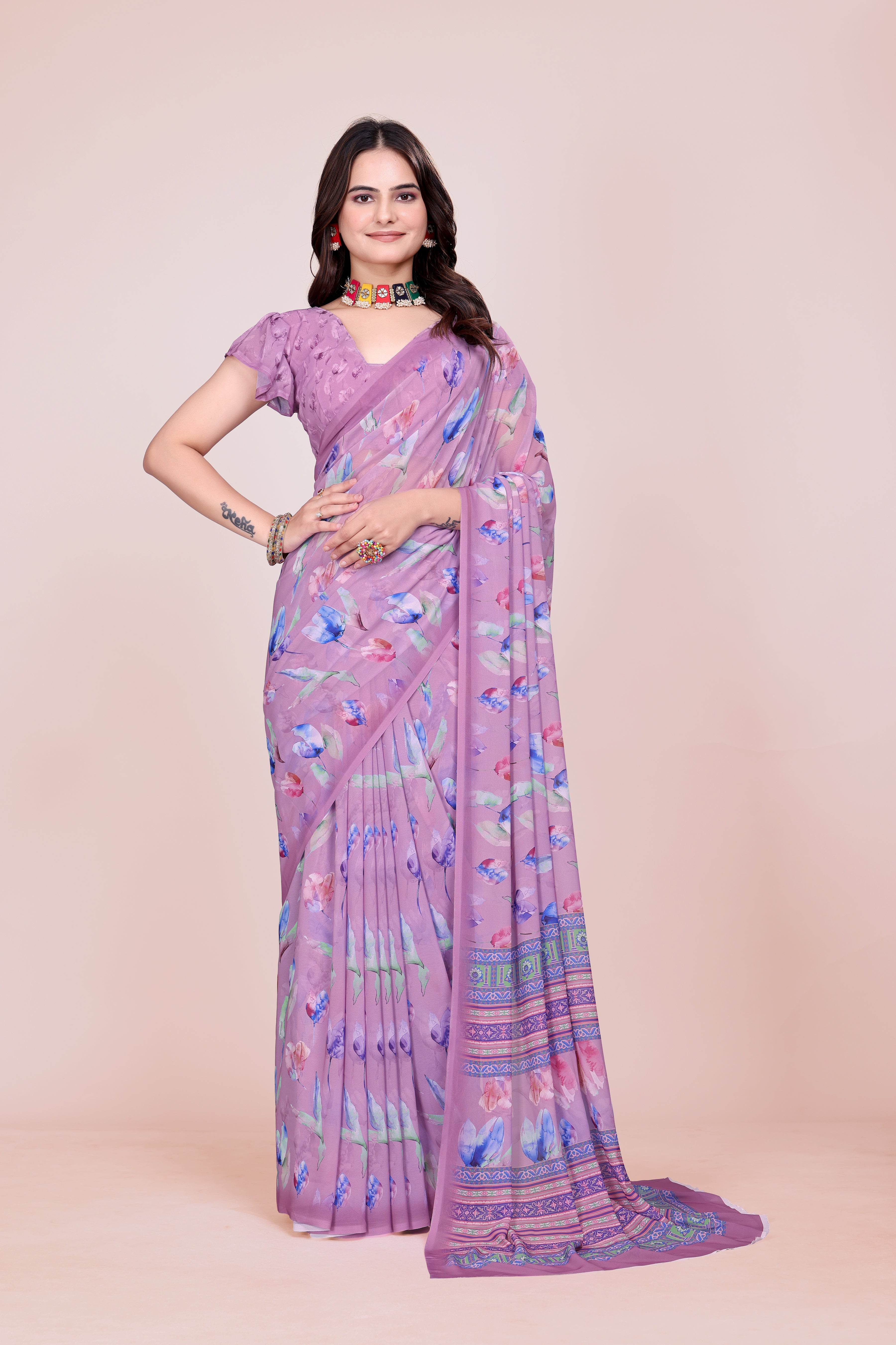Orchid Weightless Milli Saree