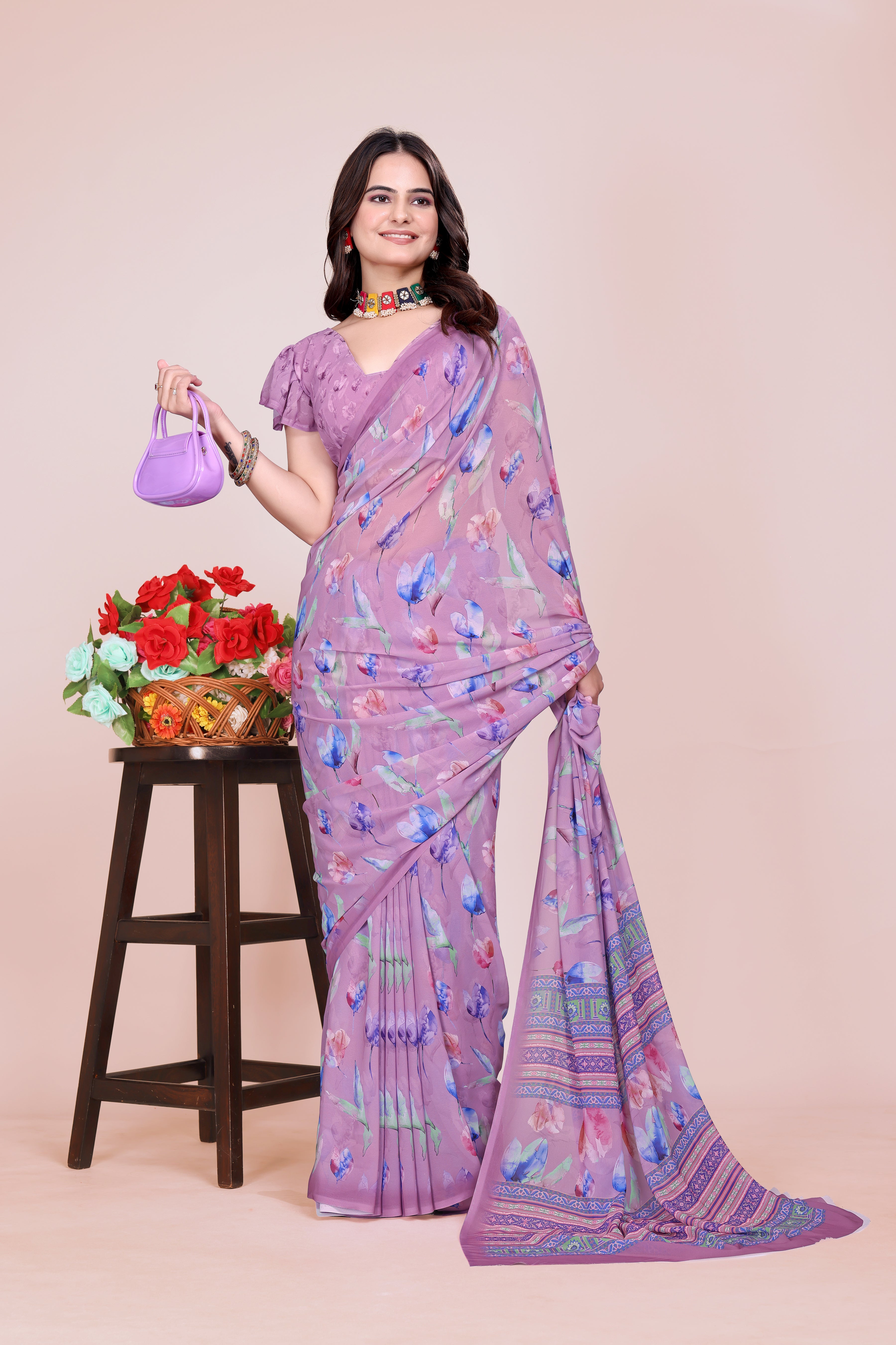 Orchid Weightless Milli Saree