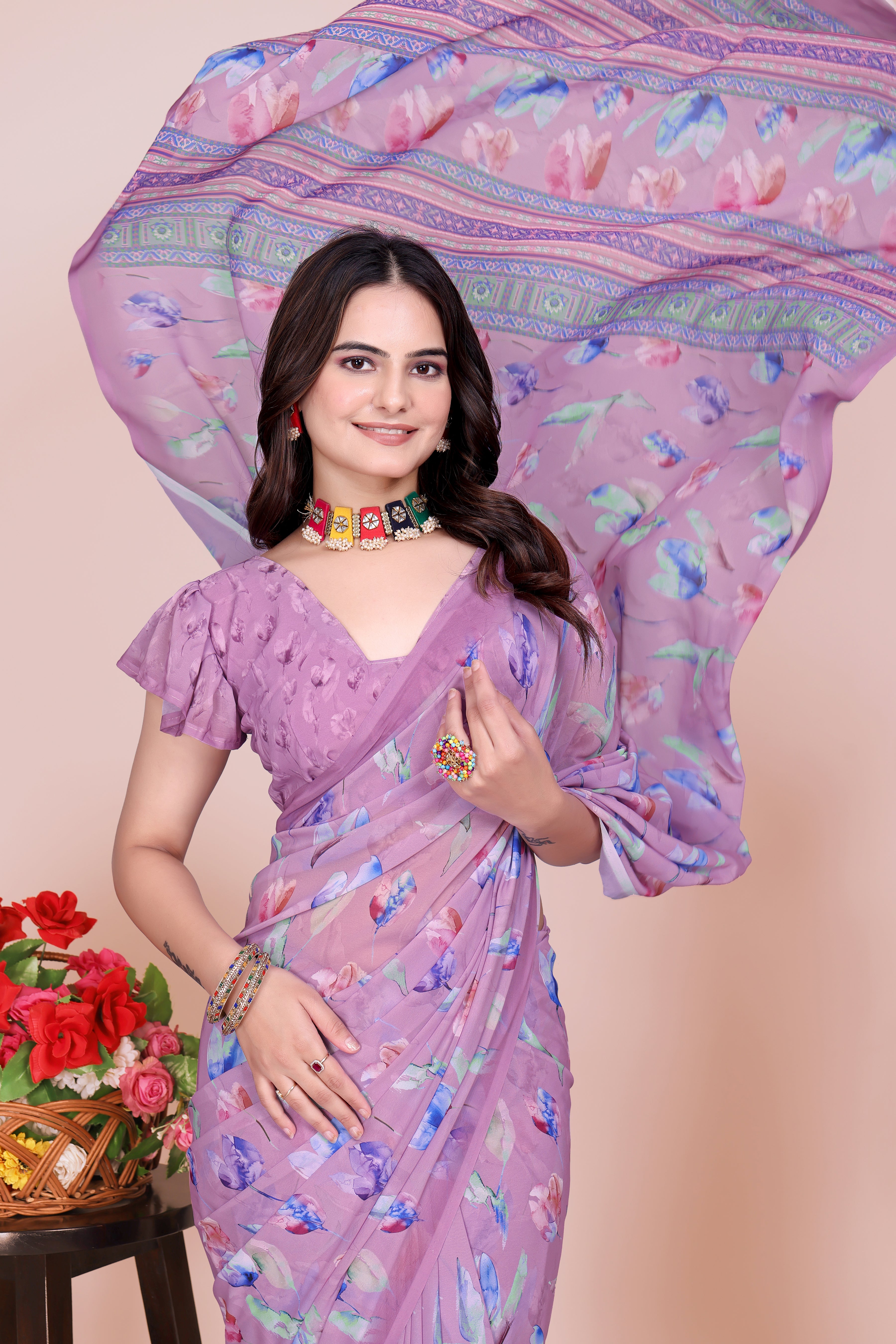 Orchid Weightless Milli Saree
